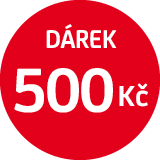 Dárek 500 Kč